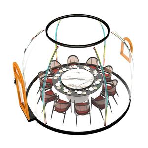 빌라 가든 바람 저항 PC 폴리 카보네이트 천문관 돔/텐트 모듈 형 돔 텐트 홈 리조트/캠핑 측지 돔 - Product Image 2