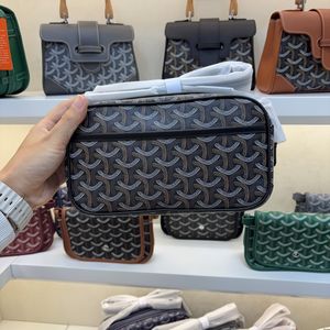 럭셔리 디자이너 가죽 캐주얼 크로스바디 백 여성용 미디엄 핸드백 카메라 백 남성용 새들 숄더백 - Product Image 4