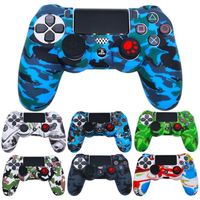 Coque en silicone antidérapante personnalisée et écologique avec poignée en bois pour manette PS4 – OEM/ODM disponible sur mesure