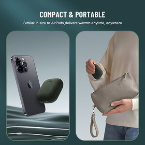 Tasca per riscaldamento elettrico ricaricabile per esterni invernali Mini USB 4000mAh <span class=keywords><strong>Power</strong></span> bank scaldamani - Product Image 6