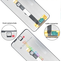 IPARTS Nouvel écran LCD pour Motorola Moto G 5G 2022 XT2213 XT2323-1 XT2213-2 XT2213-3 Écran tactile avec cadre assemblé OEM