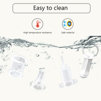 Seringue orale sans BPA pour bébé en silicone et compte-gouttes pour médicaments Sucette douce essentielle pour bébé pour l'alimentation du jus d'eau de médecine