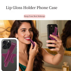 Самоклеящийся чехол для телефона держатель для губной помады мини сотовый телефон помада глазурь чехол для телефона задняя палочка на держателе для смартфонов - Product Image 4