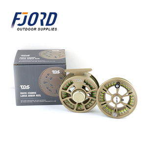 Mulinello da Pesca a Mosca FJORD per Mancini, Azione Rapida, Bobina Grande, Corpo in Acciaio Inossidabile, per Pesca in Torrente, Fiume e Lago - Product Image 5