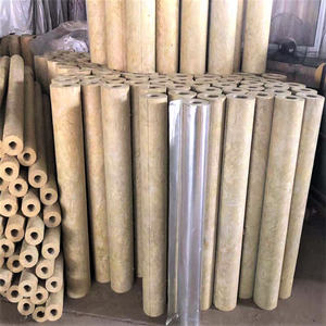 Section de tuyau en laine de roche isolante industrielle de haute qualité - Product Image 5