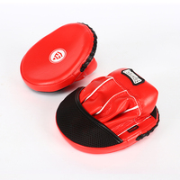 Fightbro F345 Mini Palettes de Frappe Professionnelles Personnalisables avec Logo pour Entraînement de Vitesse et Cibles de Frappe, et Entraînement MMA, Air Focus Pad