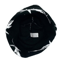Gorro de punto jacquard de doble capa unisex con diseño de calavera, ideal para invierno, térmico, para exteriores, con estampado de personajes, común para viajes, ¡gran oferta!