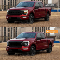 Phares HETOP F150 Raptor 2021-2026 – Amélioration LED pour voiture, feux de jour DRL, Plug and Play, accessoires de phares avant pour Ford