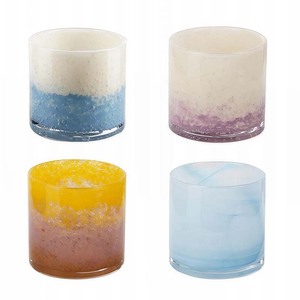 Новый дизайн на заказ, праздничные стеклянные порошкообразные свечи, уникальные выдувные стеклянные свечи, подсвечник, подсвечник - Product Image 6