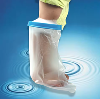Couverture universelle de bandage imperméable pour bras de cheville Housse de protection en plâtre de bras de cheville en PVC