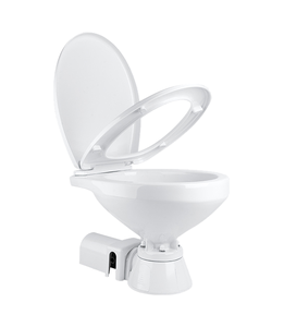 <span class=keywords><strong>WC</strong></span> électrique marin SEAFLO moderne monobloc carré à double chasse avec pompe à eaux usées 12V et <span class=keywords><strong>broyeur</strong></span> pour bateau - Product Image 4
