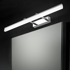 Lámpara <span class=keywords><strong>de</strong></span> Pared LED Moderna Dorada/Negra <span class=keywords><strong>de</strong></span> 60CM con Luz Frontal <span class=keywords><strong>de</strong></span> <span class=keywords><strong>Espejo</strong></span>, Lámparas <span class=keywords><strong>de</strong></span> Aluminio <span class=keywords><strong>para</strong></span> <span class=keywords><strong>Baño</strong></span>, Tocador, Hotel, Inodoro, Maquillaje, con Clasificación IP65 - Product Image 5