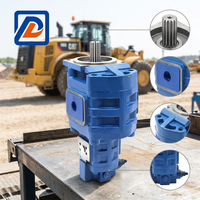 Pompe à engrenages hydraulique pour chargeuse sur pneus JGM737, pompe de travail pour chargeuse sur pneus 2030500490 CBGJ3125 1016 XFL