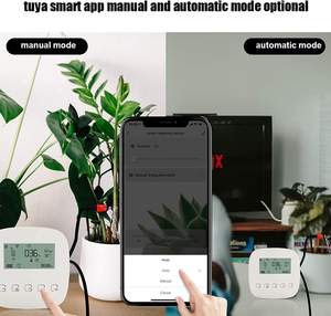 Kit de Riego por Goteo Automático Inteligente con WiFi Tuya, Sistema de Riego Solar para <span class=keywords><strong>Plantas</strong></span> de Interior, Compatible con Alexa y <span class=keywords><strong>Google</strong></span> - Product Image 5