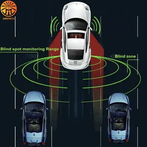 Bsm Bsd 24ghz Millimeter Radar Rear View Safety Blind Spot Monitor System Lane Change Warning System