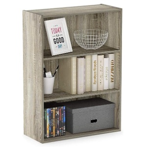 Bibliothèque à étagère ouverte à 3 niveaux <span class=keywords><strong>de</strong></span> Style campagnard Table d'étagère en bois rustique pour cuisine salon <span class=keywords><strong>espace</strong></span> <span class=keywords><strong>de</strong></span> rangement pour vêtements outils - Product Image 5