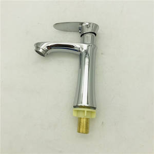 น้ำรู้ความอบอุ่นอ่างน้ำแบบเดี่ยวทำจากโลหะผสมสังกะสีแบบปรับอุณหภูมิได้ด้วยใบหยกพื้นผิวแบบแท่นชุบ - Product Image 5