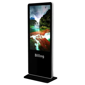 Custom logo T49 Touch screen AD Player advertising billboard elevator 49Inch touch Screen advertising display