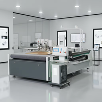 Máquina Automática de Corte y Hendido de Cartón con Alimentación Automática TC, Cortadora de Cartón, Plotter de Corte Automático de Cajas de Cartón