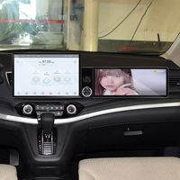 ZWNAV Pantalla de 13.1"+12.3" para Honda CRV 2012-2016, Unidad Principal Android 13 con Carplay, DSP, GPS, Multimedia, Radio para Auto, Estéreo OEM