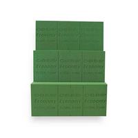 Brique de mousse florale économique Oasis Greenery, hydratation à l'eau pour plantes artificielles, style floral vert