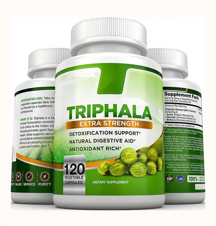 Best Supplement Himalaya Triphala Pure Extract Plus Vegetable Cellulose Triphala Capsules