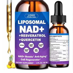 Suplemento OEM NAD 900mg, Nicotinamida Ribósido Liposomal, Resveratrol Líquido, Suplemento Líquido NAD Plus para Regeneración Celular - Product Image 1