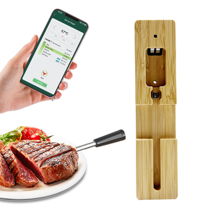 Lonnmeter không dây kỹ thuật số thịt Nhiệt kế nhà bếp điện tử thịt nướng nấu ăn Công cụ hiển thị nhiệt độ và ứng dụng - Product Image 5