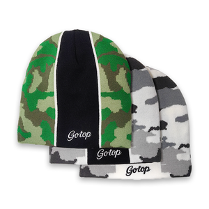 Factory Custom Thermal Good Elasticity Acrylic Flat Embroidery Logo Waffle Knitted Beanie Skull <strong>Cap</strong> for <strong>Winter</strong> Outdoor Using - Product Image 5
