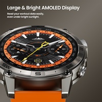 Nuevo Reloj Inteligente GPS Stratos 2 Plus con Pantalla AMOLED de 1.43'', Rastreador de Actividad Física, Brújula, Llamadas Telefónicas, Unisex, 4 Días de Autonomía