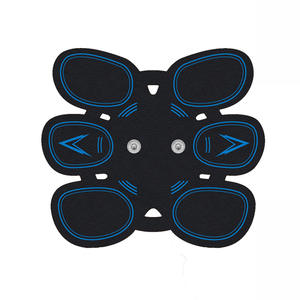 Masajeador abdominal portátil recargable para aliviar el dolor muscular Dispositivo de masaje de 6 modos - Product Image 1