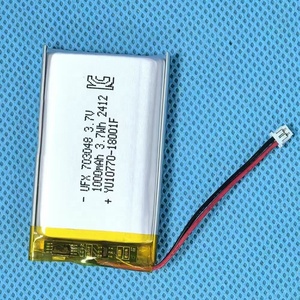 KC批准的<span class=keywords><strong>3.7V</strong></span> 1000毫安高品质锂离子聚合物电池中国医疗器械袋锂离子电池 - Product Image 3