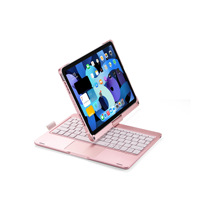 Coque de clavier intelligente avec fonction rotative pour iPad 11 Gen A16, iPad Air 11, Air 13 pouces 2024 2025 2026, Pro 11, Pro 13