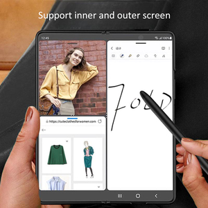 สำหรับ<span class=keywords><strong>ปากกา</strong></span>สไตลัสอลูมิเนียมพับได้<span class=keywords><strong>4</strong></span> 3 2 5-Capacitive พร้อมปลายปากกาสีดำเปลี่ยนได้สำหรับโทรศัพท์มือถือหน้าจอสัมผัส5g - Product Image 5