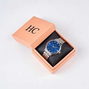 Caja de Reloj con Acabado Mate, Tapa y Base de Cartón Rígido, Logotipo Personalizado, Empaque de Lujo para Relojes de Alta Gama, Fábrica OEM - Product Image 6