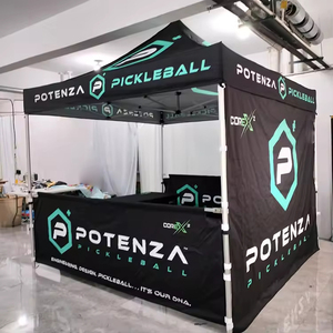 Tùy chỉnh khung nhôm tán bãi biển Lều quảng cáo gấp Pop Up Lều triển lãm thương mại Lều hiển thị các sự kiện ngoài trời với cán Túi - Product Image 3