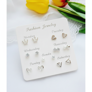 Orecchini a forma di croce in acciaio inossidabile eleganti fatti a mano per le donne di tendenza stile religioso vendita calda all'ingrosso come regalo - Product Image 1