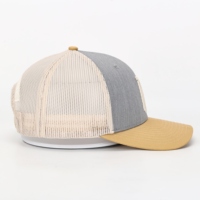 Gorras de béisbol deportivas de fabricante profesional, gorra de camionero personalizable OEM de tamaño ajustable con ala CURVE de lujo, personaliza tu logotipo