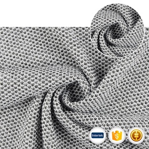 Tejido de <span class=keywords><strong>Spandex</strong></span> de punto brasileño Rejilla de maíz Trama de punto suelta Paño de punto elegante - Product Image 2