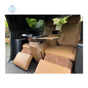 Sièges de voiture personnalisés de luxe pour véhicule commercial 2024, siège conducteur <span class=keywords><strong>VIP</strong></span> inclinable électrique pour camping-car avec écran tactile en cuir de haute qualité - Product Image 6
