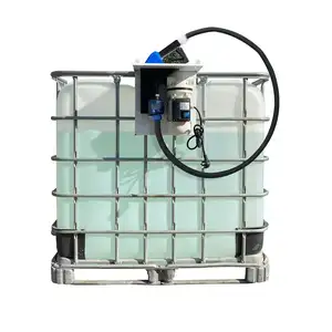 Automatische Draagbare Ibc Tank Def Pomp Kit Apparatuur Overdracht Adblue Pomp 1000l Vulmachine