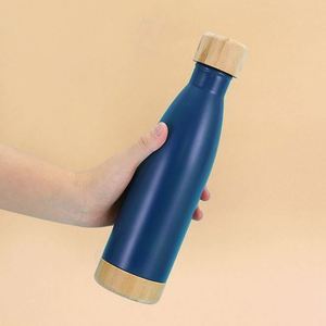 Bouteille d'eau isotherme en acier inoxydable à double paroi de 500 ml, forme cola, thermos à double paroi - Product Image 6