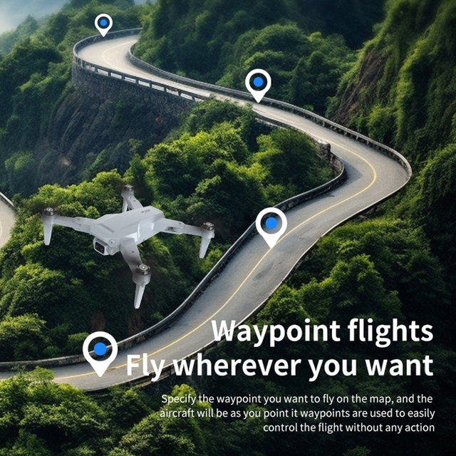 OEM Foldable Headless Mode Drone with HD Camera RC Airplane Obstacle Avoidance One Key Return for Beginner Toy