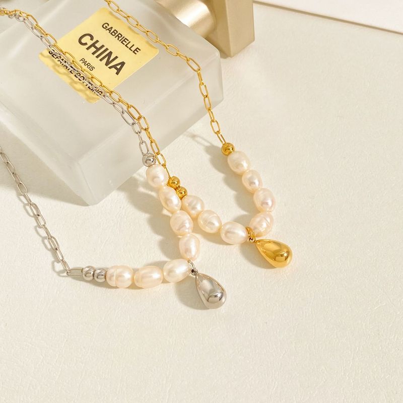 Baroque Fresh Water Pearl Stainless Steel