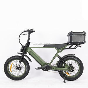 Prix d'usine Vélo de montagne électrique <span class=keywords><strong>OTMAR</strong></span> F5 à suspension intégrale, moteur sans balais 52V 1000W, cadre en alliage d'aluminium, certifié CE, pour adultes - Product Image 1