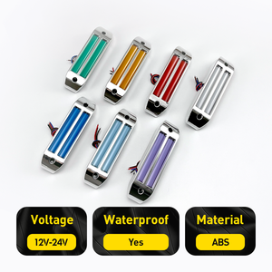 En stock nouveau modèle 12-24V 4 fils voyants latéraux haute faible luminosité Flash Chrome marquage pour remorques <span class=keywords><strong>de</strong></span> camion - Product Image 3