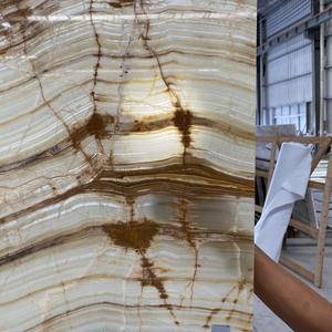 Paneles <span class=keywords><strong>de</strong></span> <span class=keywords><strong>Vidrio</strong></span> Retroiluminados <span class=keywords><strong>de</strong></span> Ónice Negro Translúcido para <span class=keywords><strong>Techo</strong></span>, Barra y Superficies - Product Image 5