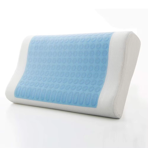 Custom Logo Modern Soft Blue Gel Contour <strong>Pillow</strong> Cervical Orthopedic Adjustable Cooling Gel <strong>Memory</strong> <strong>Foam</strong> <strong>Pillow</strong> - Product Image 5