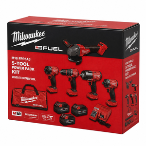 Kit d'outils électriques sans fil 18V à succès – 5 pièces pour réparation automobile, batterie lithium-ion, moteur sans balais - Product Image 3
