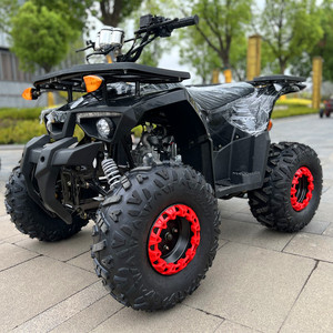 <span class=keywords><strong>Cuatrimoto</strong></span> Todoterreno Negra de <span class=keywords><strong>4</strong></span> Ruedas y <span class=keywords><strong>4</strong></span> Tiempos con Portaequipajes para Recreación al Aire Libre, 125cc, Fabricada en Fábrica - Product Image 5